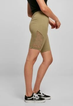 URBAN CLASSICS Inset Cycle- Shorts - Khaki -Urban Classics 23d78b9406b840c783caebbf4c773941