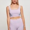 URBAN CLASSICS Bustier - Lilac Violablue Softseagrass -Urban Classics 25a5e840b3e740e3a965ce7669f010a6