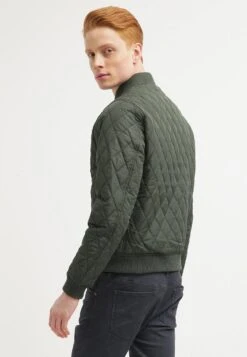 URBAN CLASSICS Diamond - Jas - Olive -Urban Classics 26a6863285be407cb43cc1347082f803