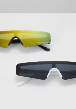 URBAN CLASSICS Sunglasses 2 Pack - Zonnebril - Black/Multicolour/White -Urban Classics 2816fafdd21c427196416d99b2e4a79e