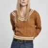 URBAN CLASSICS V-Neck- Trui - Toffee Wht -Urban Classics 2931bb0a851d4b21bd14c16ab2be95ed