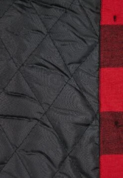 URBAN CLASSICS Overhemdblouse - Black/Red -Urban Classics 29754b6b4e7340ccad6a9cd0af3d0df9