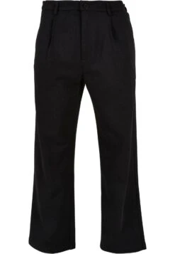 URBAN CLASSICS Front Pleated- Broek - Black