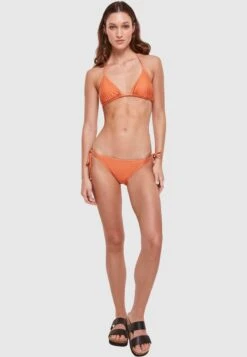 URBAN CLASSICS Recycled Set - Bikini - Vintageorange -Urban Classics 2bcb53309b084d57888f4fbe6d97ce12