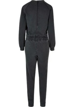 URBAN CLASSICS Long Sleeve Terry J - Jumpsuit - Black -Urban Classics 2bf4c230bd4c4975bf181ec12a3d017c
