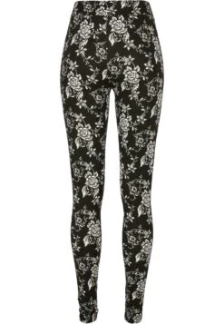 URBAN CLASSICS Soft Aop - Legging - Blackrose -Urban Classics 2d1d2197f37c408da9840ae3b7f60213