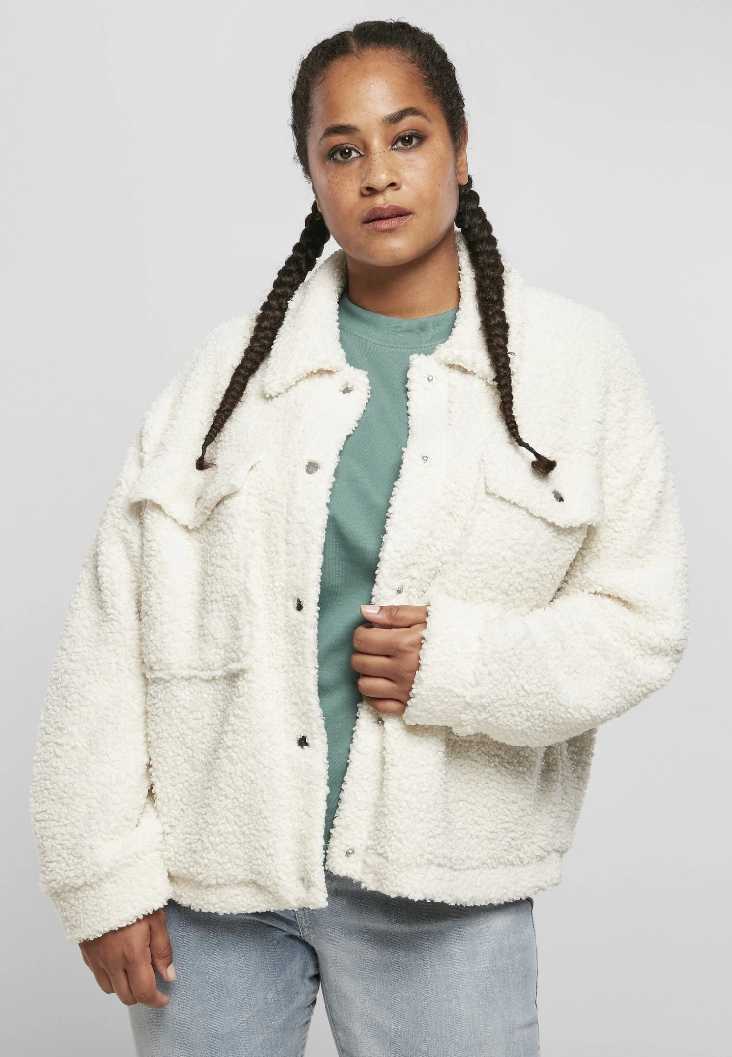 URBAN CLASSICS Jas - Offwhite 3 URBAN CLASSICS Jas - Offwhite