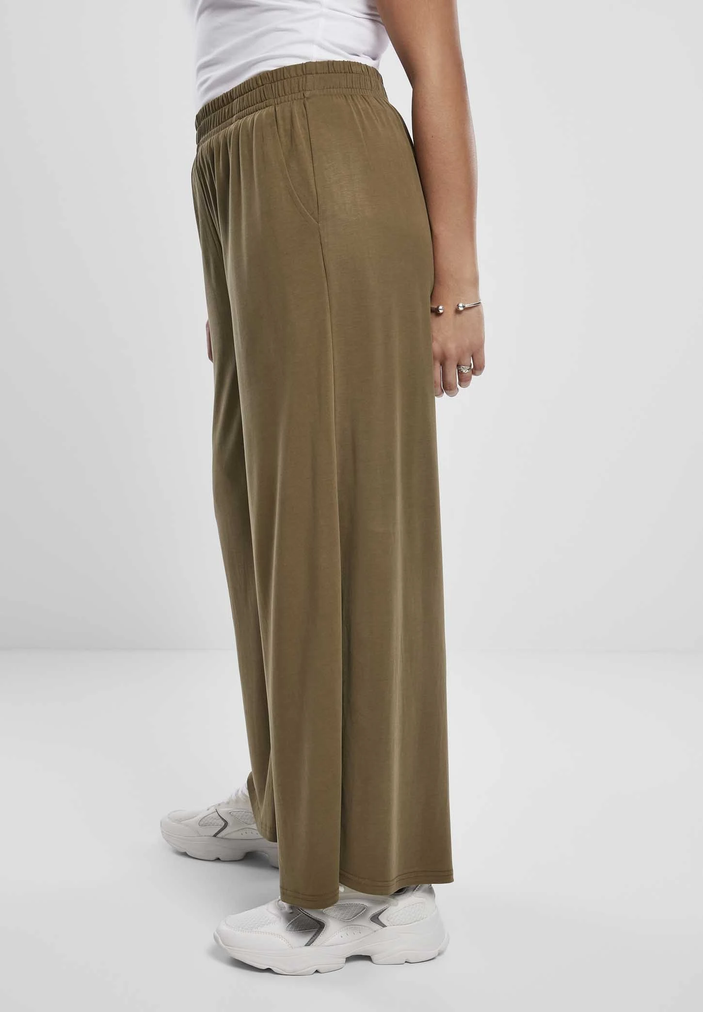 URBAN CLASSICS Culotte - Broek - Summerolive 6 URBAN CLASSICS Culotte - Broek - Summerolive - Afbeelding 4