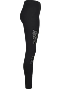 URBAN CLASSICS Flock Lace Inset - Legging - Black 28 URBAN CLASSICS Flock Lace Inset - Legging - Black -Urban Classics 30e50215fe5c470c8d923faa5a068f38