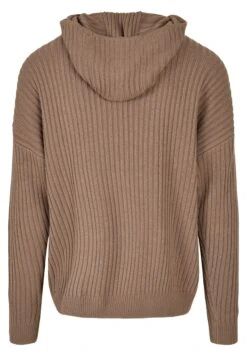 URBAN CLASSICS Knitted Hoody - Hoodie - Darkkhaki -Urban Classics 31b0decc03c44e6da9fb0cb16a6abd5d
