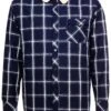 URBAN CLASSICS Lichte Jas - Navy/White