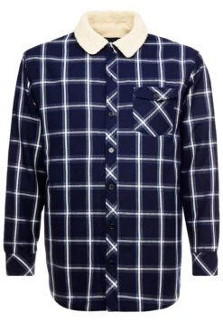 URBAN CLASSICS Lichte Jas - Navy/White