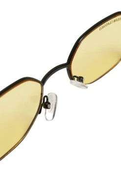 URBAN CLASSICS Unisex San Sebastian 2 Pack - Zonnebril - Black/Yellow -Urban Classics 33ff359f1ade4d85b4c429a8fc8ef648