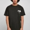 URBAN CLASSICS Constructed - T-Shirt Print - Black