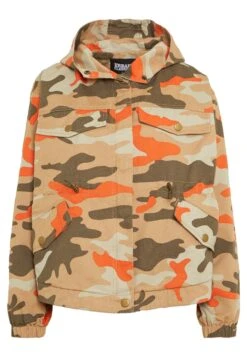 URBAN CLASSICS Ladies Oversized Camo Jacket - Lichte Jas - Brick Camo -Urban Classics 37ee34e7390d4071996dfff27ac19073