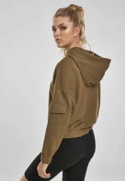 URBAN CLASSICS Short Worker - Hoodie - Black -Urban Classics 384f613330c24c128759d58879228d07