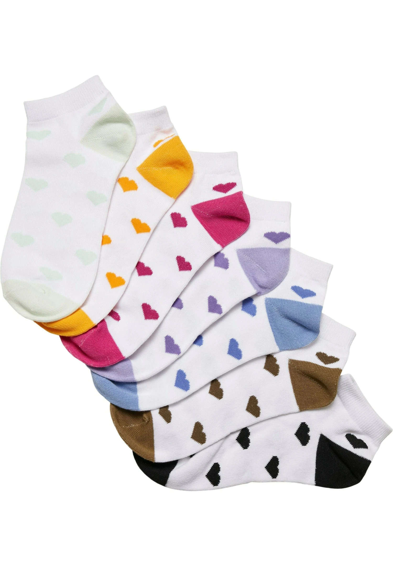 URBAN CLASSICS 7 Pack - Sokken - Multicolor 3 URBAN CLASSICS 7 Pack - Sokken - Multicolor