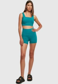 URBAN CLASSICS Squared - Bustier - Watergreen -Urban Classics 3c614fd55de2413f92e5d430a9421ae9