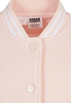 URBAN CLASSICS Sweater Met Rits - Pink White -Urban Classics 3d157b97fa694d728ba0bb93b095d977