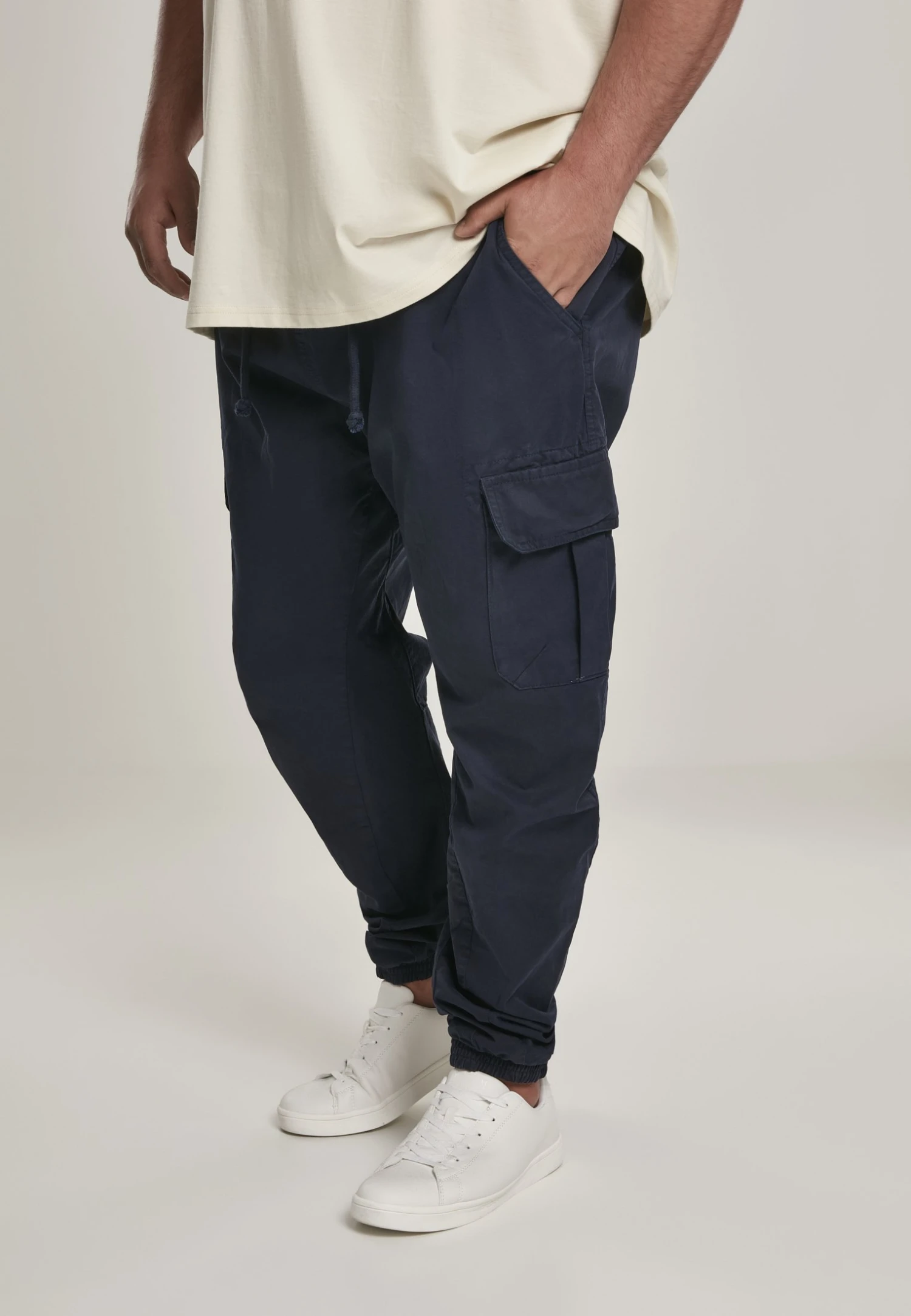 URBAN CLASSICS Cargo Jogging Pants - Cargobroek - Navy 3 URBAN CLASSICS Cargo Jogging Pants - Cargobroek - Navy