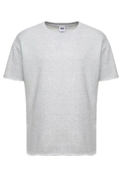 URBAN CLASSICS Terry- T-Shirt Basic - Light Grey -Urban Classics 3ef534ceda074fe4b458c5db91320da7