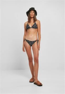 URBAN CLASSICS Pattern - Bikini - Blackflower -Urban Classics 3f18281d3c544510b60d22cd5eaa93cf