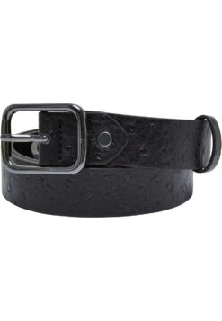 URBAN CLASSICS Accessoires Ostrich - Riem - Black Gunmetal