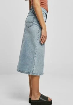 URBAN CLASSICS Kokerrok - Tinted Lightblue Washed -Urban Classics 4006ea25203d43778004ddcb293aba47