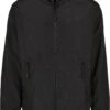 URBAN CLASSICS Full Zip Nylon Crepe Jacket - Windjack - Schwarz -Urban Classics 4102e35d43ff4b2088f116ecbac20266