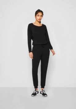 URBAN CLASSICS Long Sleeve - Jumpsuit - Black
