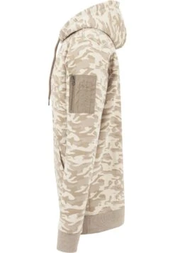 URBAN CLASSICS Bomber- Hoodie - Beige -Urban Classics 44d043690ec14a459e9ab3d498c5edb6