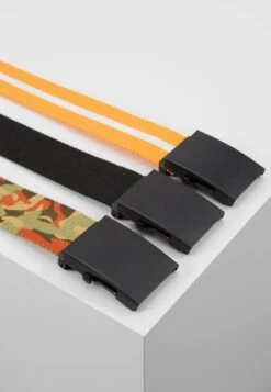 URBAN CLASSICS Trio 3 Pack - Riem - Black/Orange/White 10 URBAN CLASSICS Trio 3 Pack - Riem - Black/Orange/White -Urban Classics 4556684584a846858c594862e40c40c9