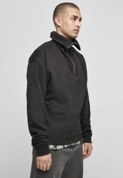 URBAN CLASSICS Big Troyer - Sweater - Black -Urban Classics 45d602350df5493ba4a4b9c104930087
