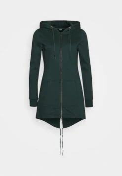 URBAN CLASSICS Parka - Sweater Met Rits - Bottlegreen -Urban Classics 4636afe04d4a4758842039ed8f9217b4