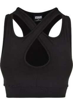 URBAN CLASSICS Crossed - Bustier - Black -Urban Classics 46d27758e8dd469eb5de9088c8f864f5