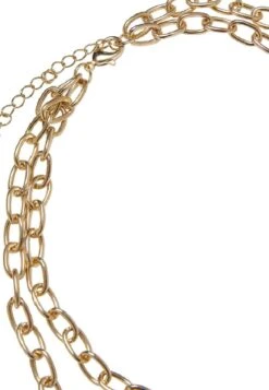 URBAN CLASSICS Heart Padlock - Ketting - Gold-Coloured -Urban Classics 47b1188fd0cd47bd827701da3ff7ca33