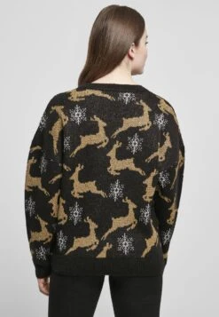 URBAN CLASSICS Oversized Christmas - Trui - Blackgold 13 URBAN CLASSICS Oversized Christmas - Trui - Blackgold -Urban Classics 485975ab405c44ac99cbedae42e5ae1e