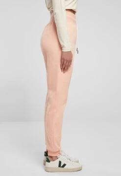 URBAN CLASSICS High Waist - Trainingsbroek - Papaya Melange -Urban Classics 48ed01739985454eb72ace1b39a4fed4