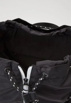 URBAN CLASSICS Light Weight Hiking Backpack - Rugzak - Black/White -Urban Classics 48f8c8d77e144061a9ea41876ede4291