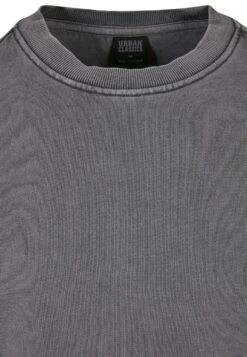 URBAN CLASSICS Heavy Terry Garment Dye Crew - Sweater - Darkshadow -Urban Classics 4919f2e5610e4d3e8df87852d63154a5