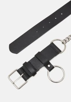URBAN CLASSICS Chain Imitation Belt Unisex - Riem - Black/Silver-Coloured -Urban Classics 4b10c6c0bc78434ba08bb1fabb75b323