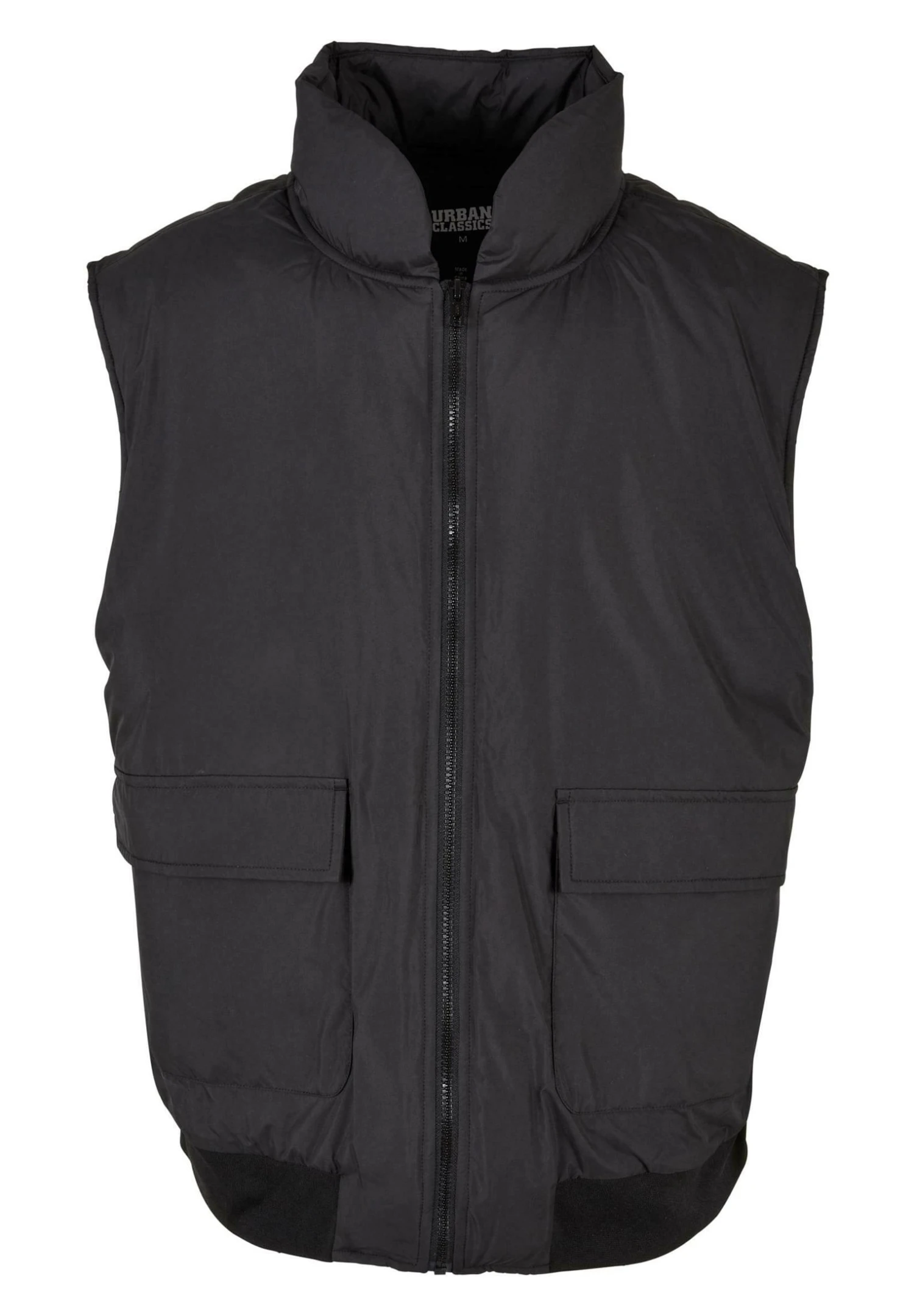 URBAN CLASSICS Clean Puffer - Bodywarmer - Black 8 URBAN CLASSICS Clean Puffer - Bodywarmer - Black - Afbeelding 6