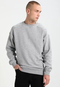 URBAN CLASSICS Crewneck - Sweater - Grey