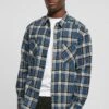 URBAN CLASSICS Herren - Overhemd - Darkblue Whitesand -Urban Classics 4d9633f9a0b4429298fea0cf2888d48d