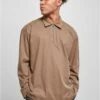 URBAN CLASSICS Organic Heavy Collar Longsleeve - Poloshirt - Darkkhaki -Urban Classics 4ddaccf025c645f7a2046db26b7f06d1
