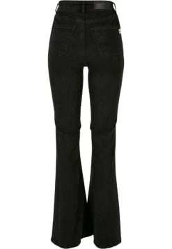 URBAN CLASSICS Organic High Waist - Bootcut Jeans - Black Washed 13 URBAN CLASSICS Organic High Waist - Bootcut Jeans - Black Washed -Urban Classics 4e3abfbb0fe74cd68d804ff4d19629c1