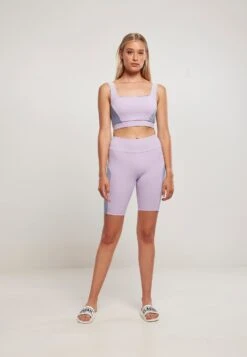 URBAN CLASSICS Bustier - Lilac Violablue Softseagrass -Urban Classics 4e58f6fd728d4fee986d0cdcc2b2cee4