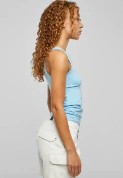 URBAN CLASSICS Asymmetric- Top - Balticblue -Urban Classics 4e6ca7c6dfd349e7b3f2655b05586d98