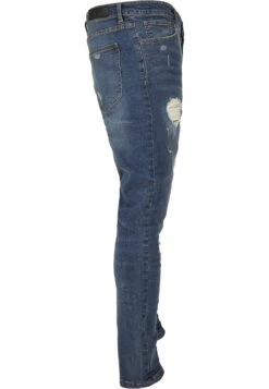 URBAN CLASSICS Heavy Destroyed Slim Fit Jeans - Slim Fit Jeans - Blue Heavy Destroyed Washed 18 URBAN CLASSICS Heavy Destroyed Slim Fit Jeans - Slim Fit Jeans - Blue Heavy Destroyed Washed -Urban Classics 4f2f35851dd242dbb408f565ea2390e0