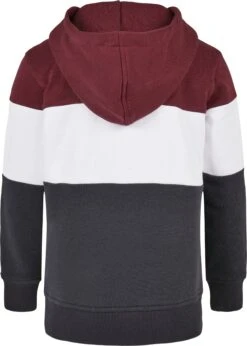 URBAN CLASSICS Hoodie - Port/White/Navy -Urban Classics 521578aa744f4dfa8937d1060651049b